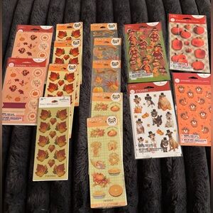 Thanksgiving Fall Sticker Set of 15 packs
